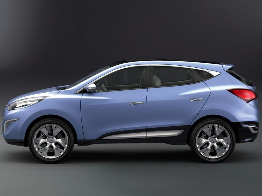  Hyundai ix-onic Concept 2009 года  (фото 12 из 18)